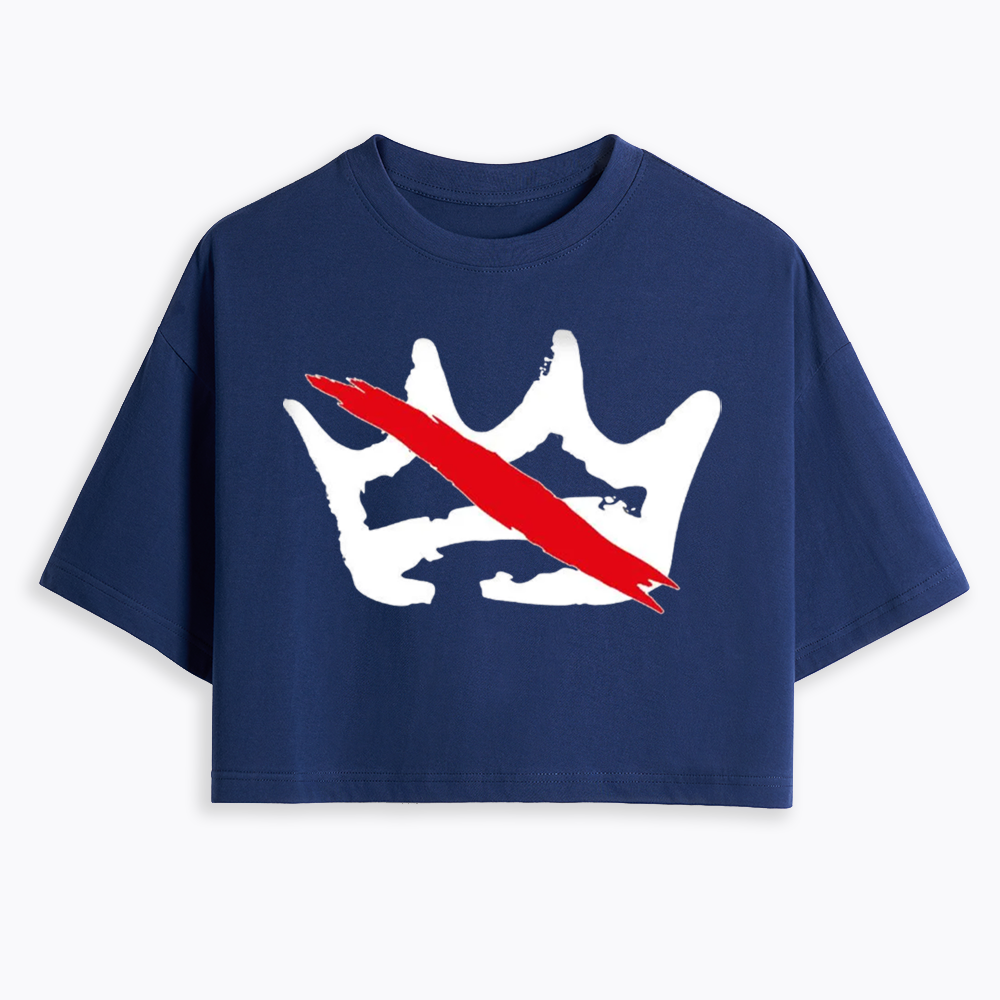 No Kings Cropped T-Shirts