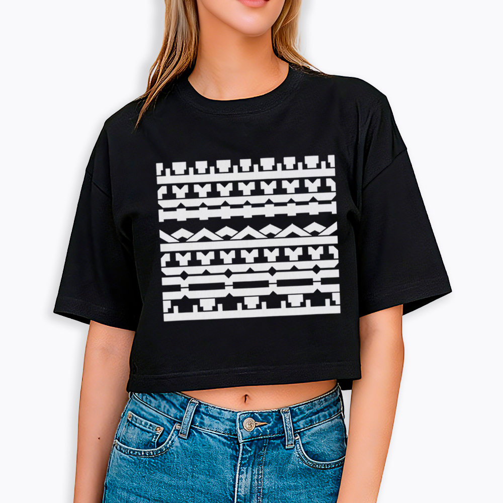 Chinga La Migra Cropped T-Shirt