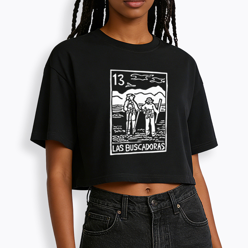 The Las Buscadoras Cropped T-Shirt