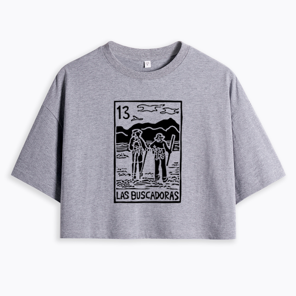 The Las Buscadoras Cropped T-Shirt
