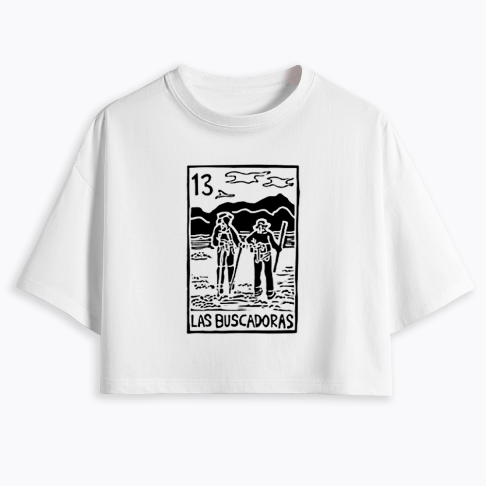 The Las Buscadoras Cropped T-Shirt