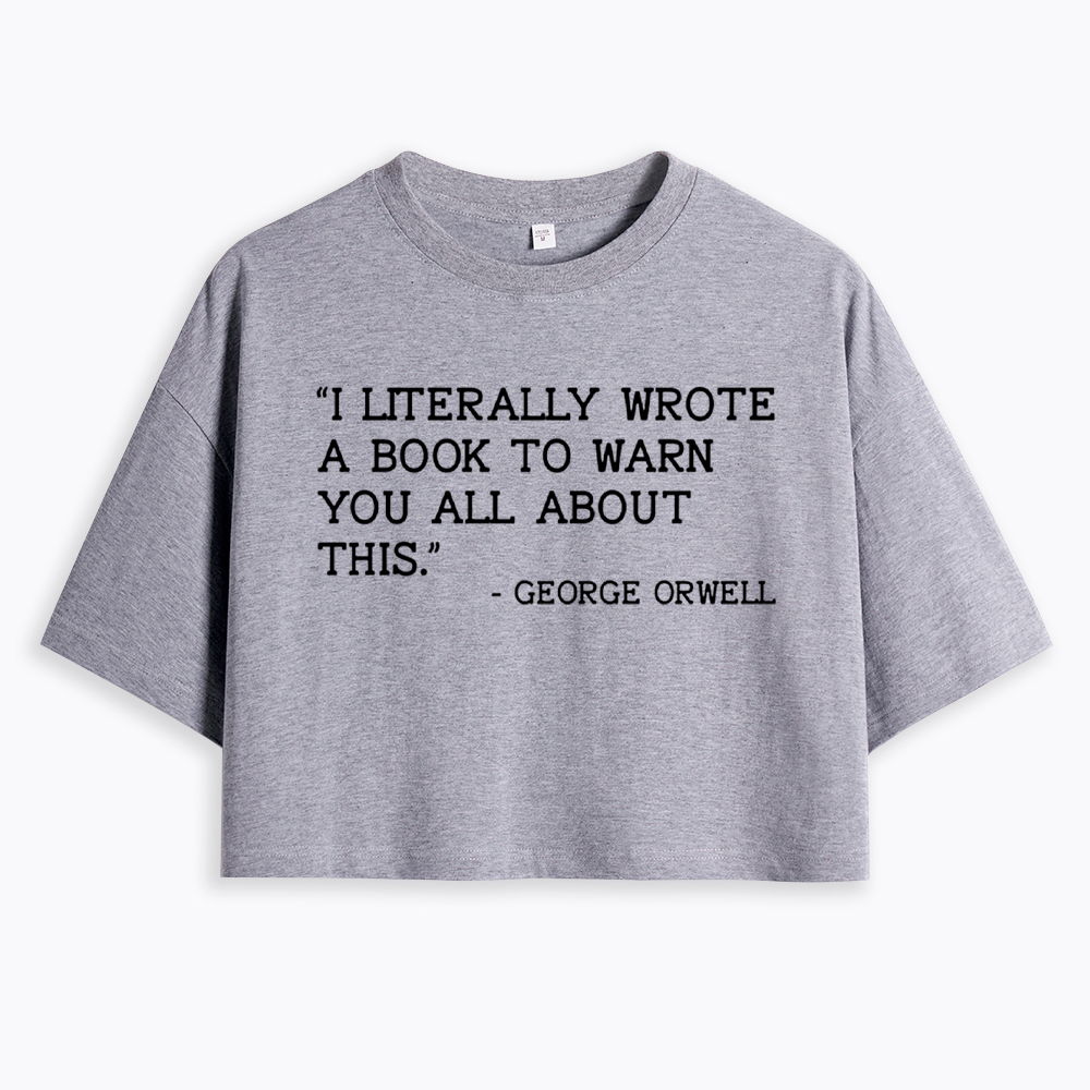 I Literally Wrote a Book to Warn You All About This Cropped T-Shirt