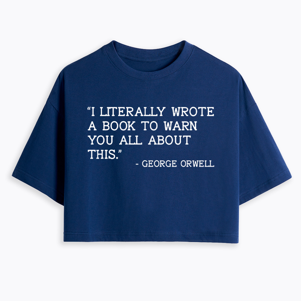 I Literally Wrote a Book to Warn You All About This Cropped T-Shirt