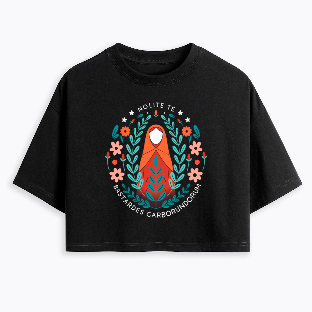 Fearless Floral Cropped T-Shirt