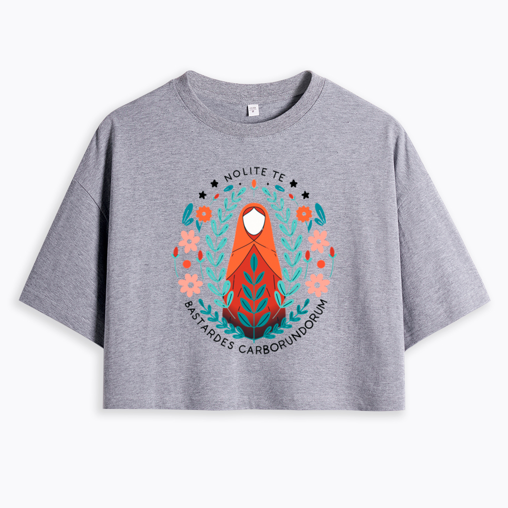 Fearless Floral Cropped T-Shirt