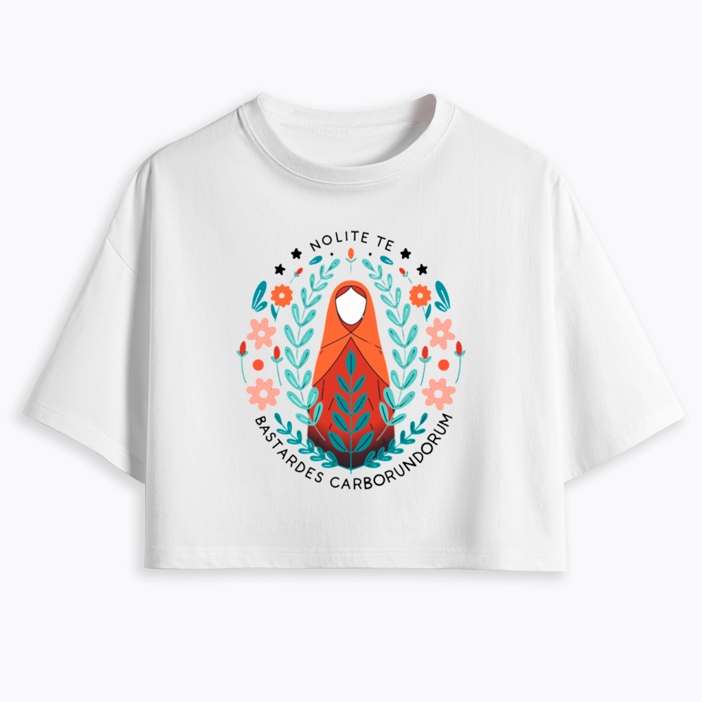 Fearless Floral Cropped T-Shirt