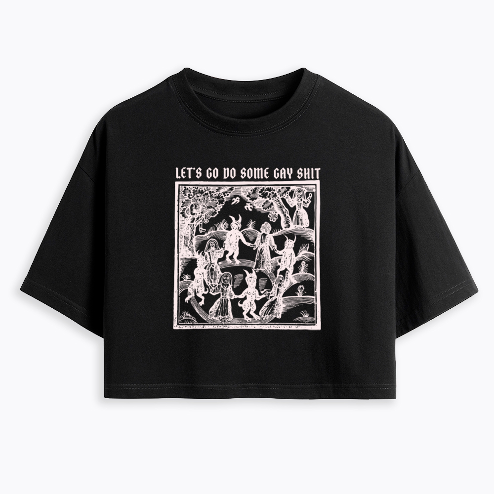 Gay Medieval Cropped T-Shirt