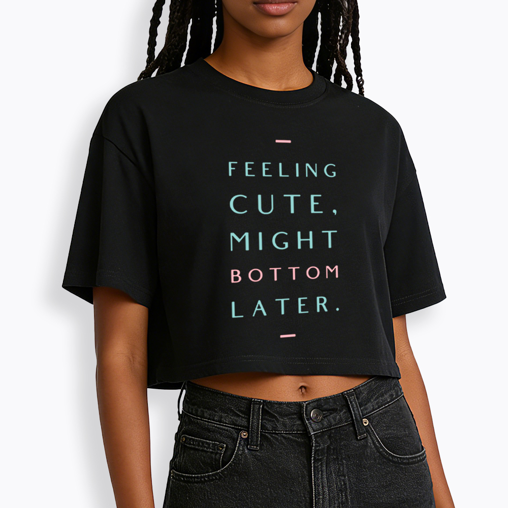 Might Bottom Later Cropped T-Shirt