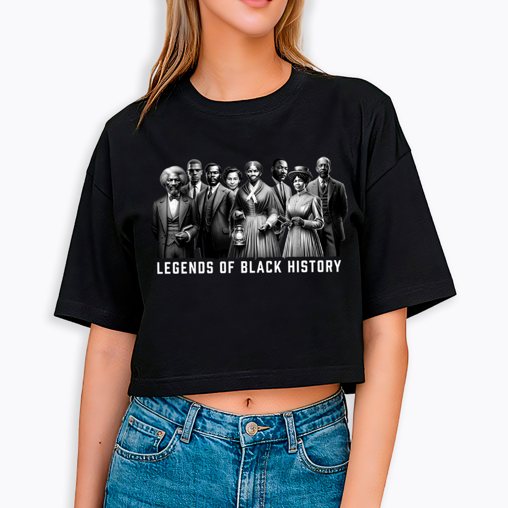 Legends of Black History Cropped T-Shirt