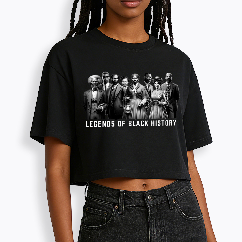 Legends of Black History Cropped T-Shirt
