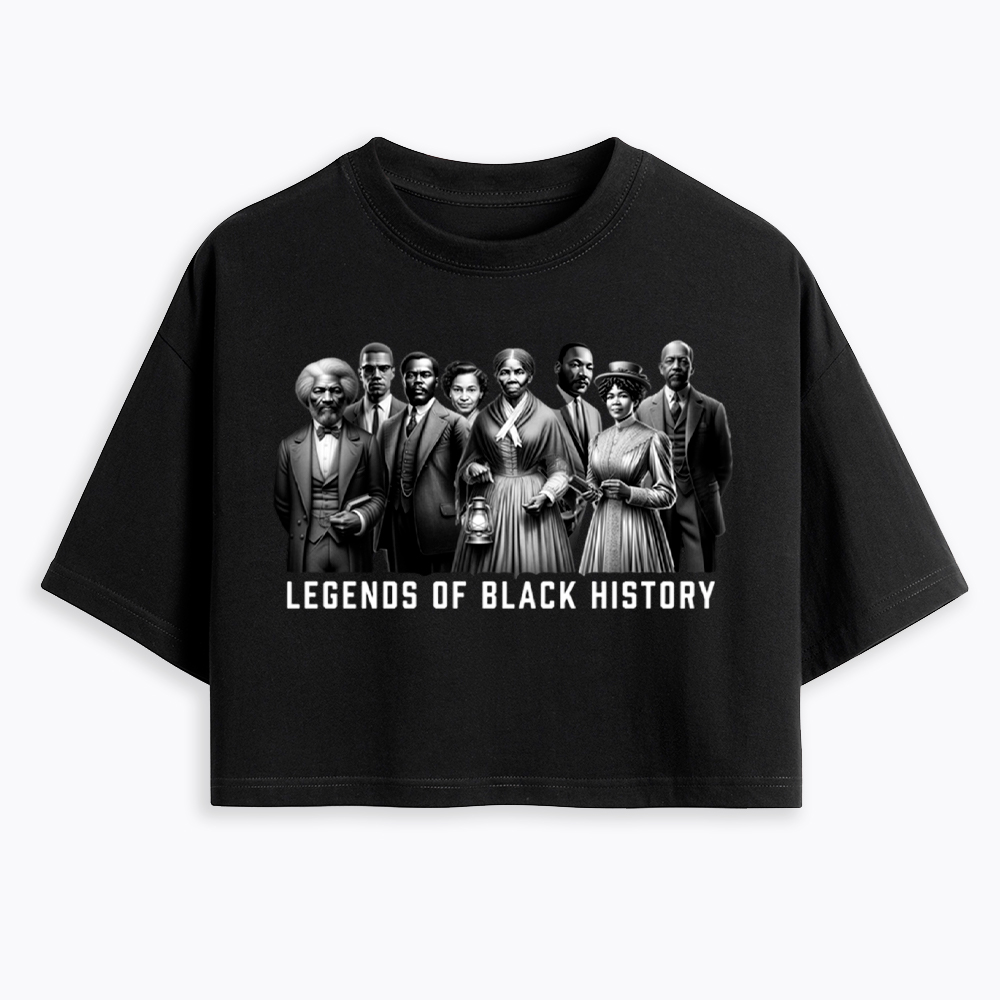 Legends of Black History Cropped T-Shirt