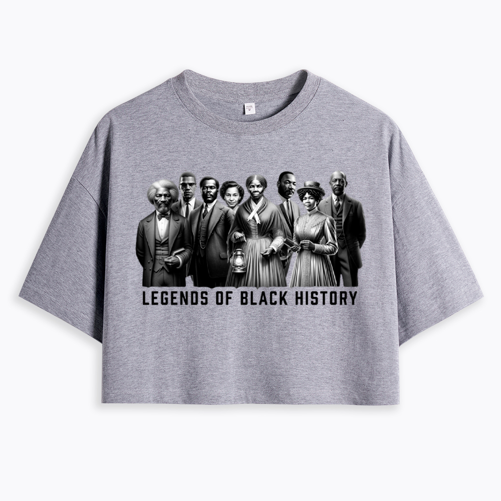 Legends of Black History Cropped T-Shirt