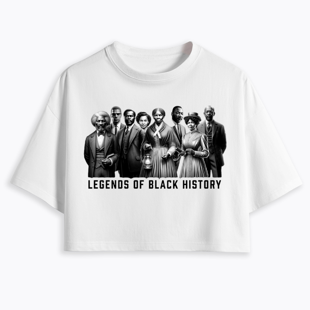 Legends of Black History Cropped T-Shirt