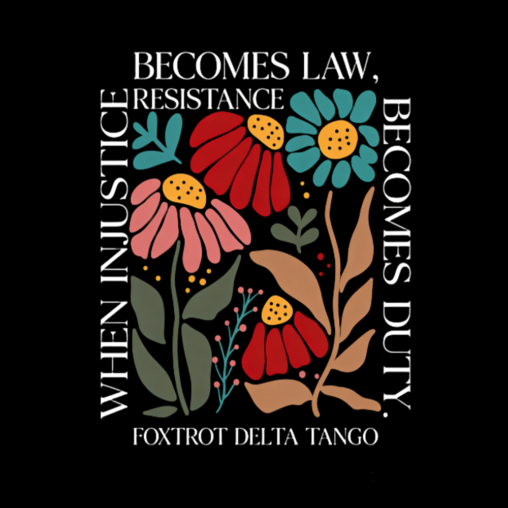 When Injustice Becomes Law Cropped T-Shirts