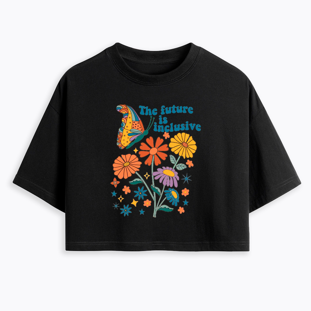 The Future is Inclusive Cropped T-Shirt