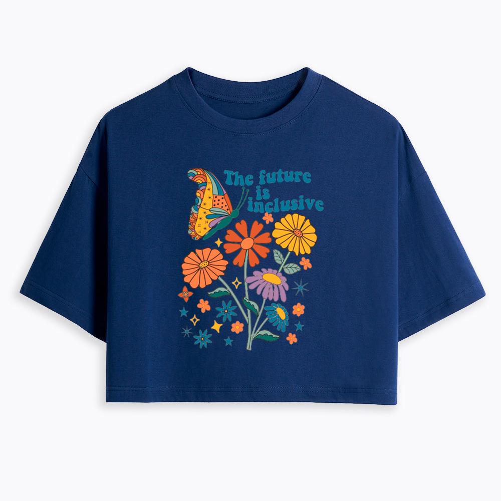 The Future is Inclusive Cropped T-Shirt