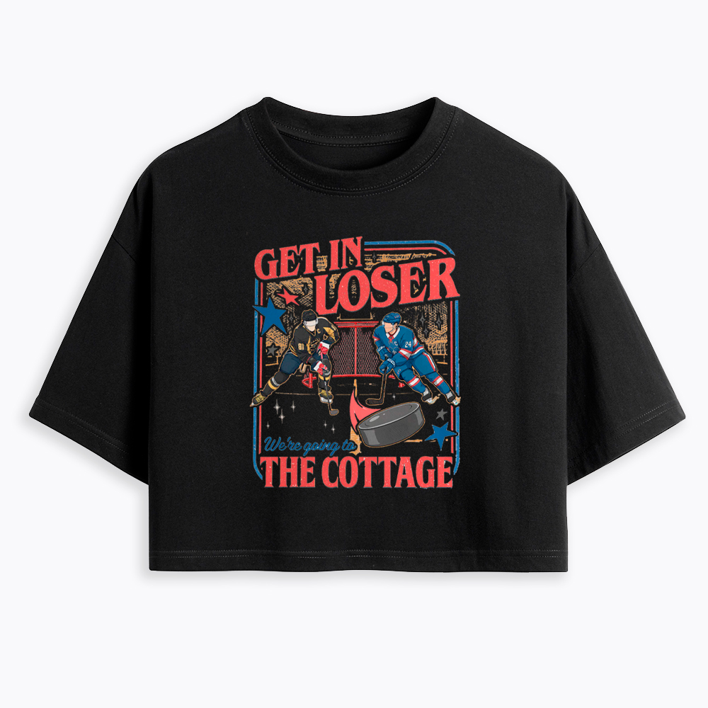 Get In Loser Cropped T-Shirt