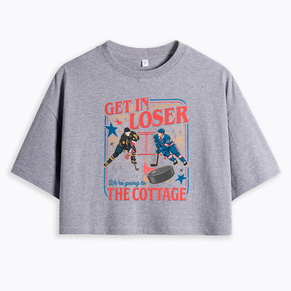 Get In Loser Cropped T-Shirt