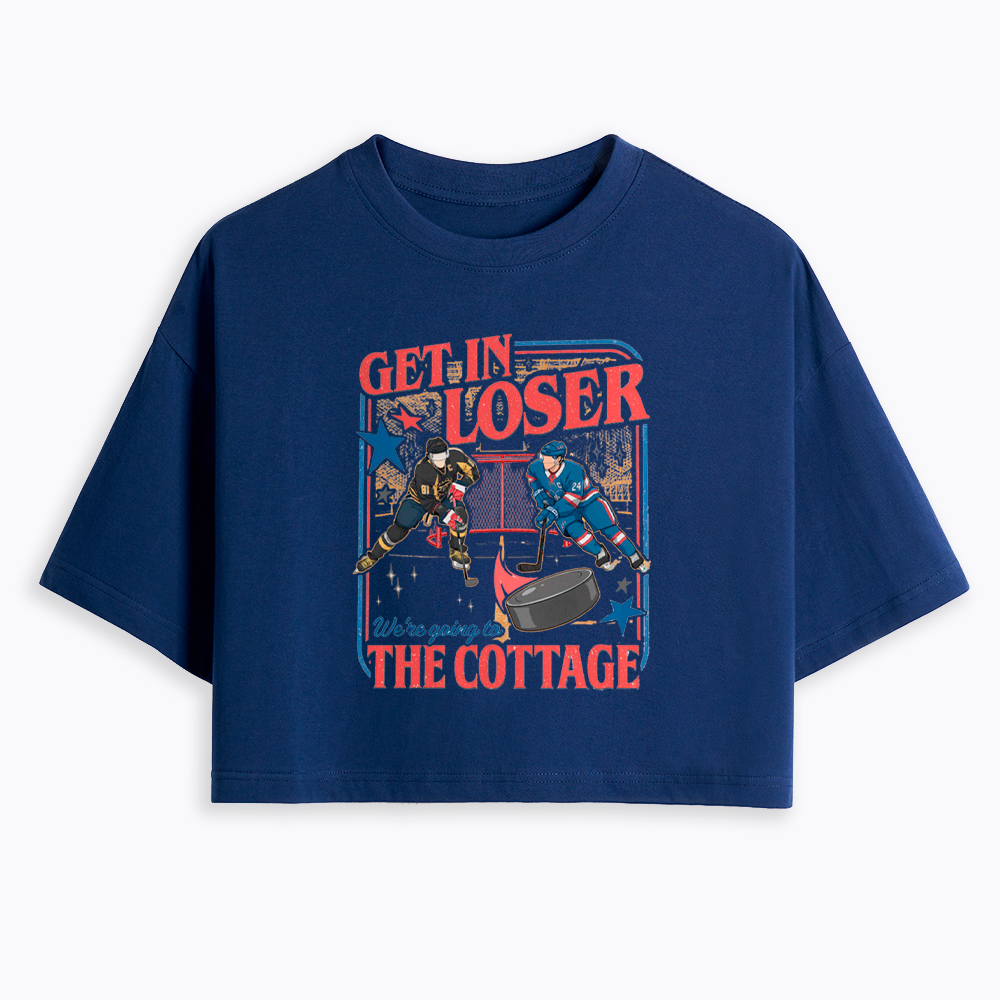 Get In Loser Cropped T-Shirt