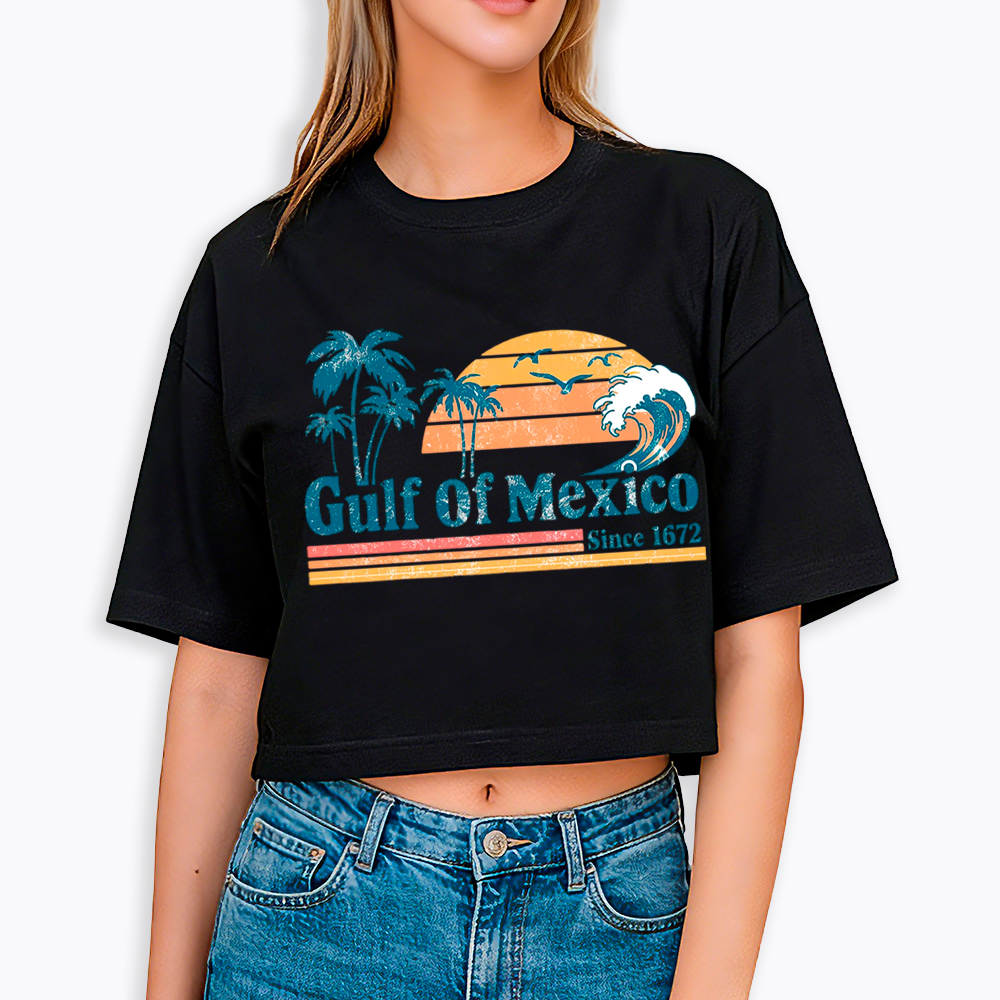 Gulf Of Mexico Cropped T-Shirt