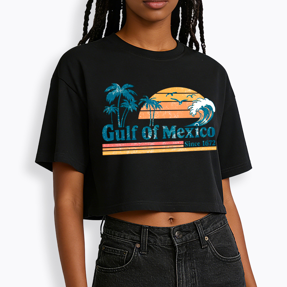 Gulf Of Mexico Cropped T-Shirt