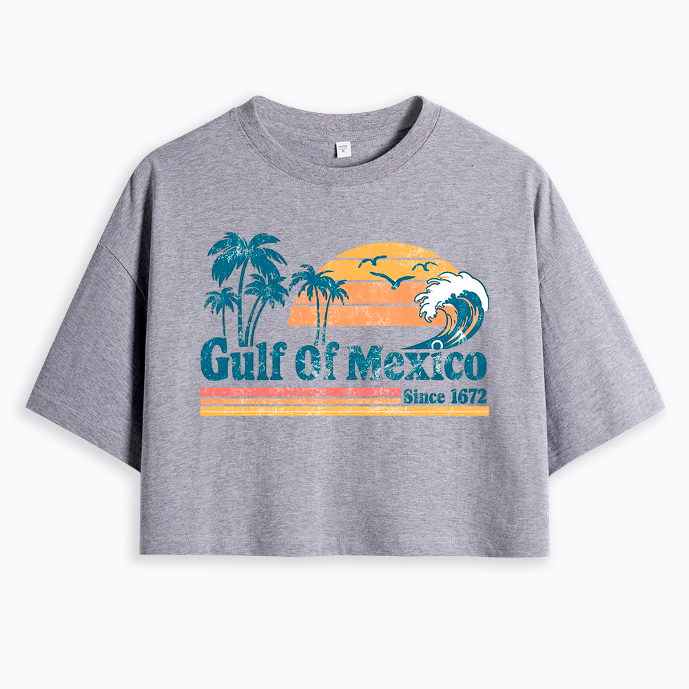 Gulf Of Mexico Cropped T-Shirt