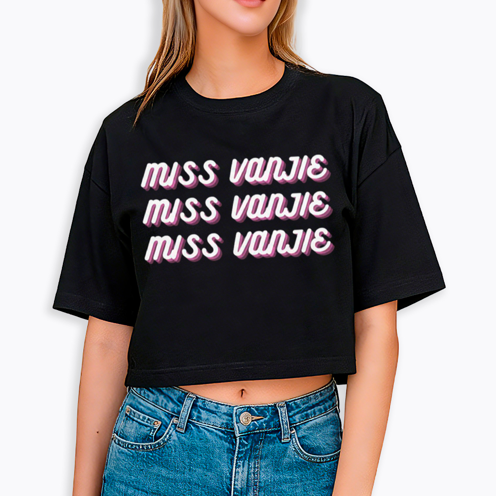 Miss Vanjie Cropped T-Shirt