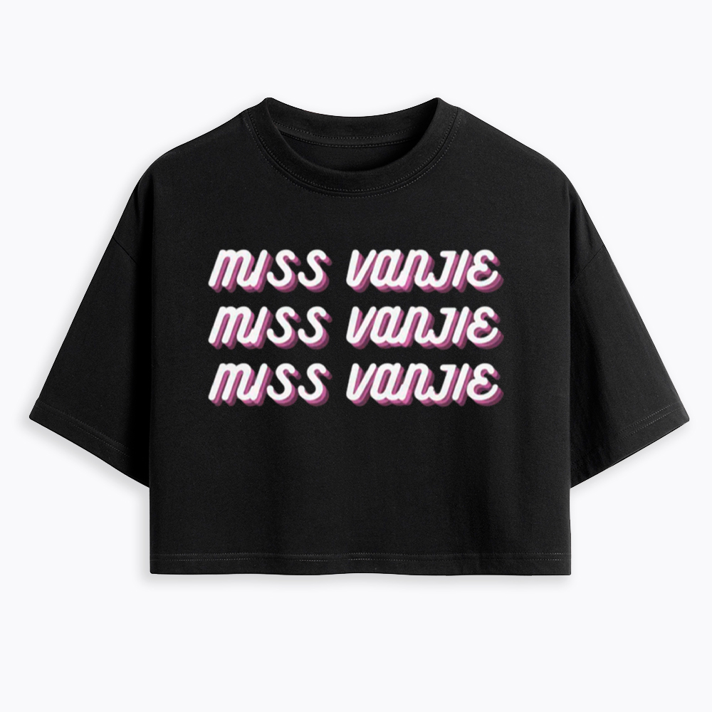 Miss Vanjie Cropped T-Shirt