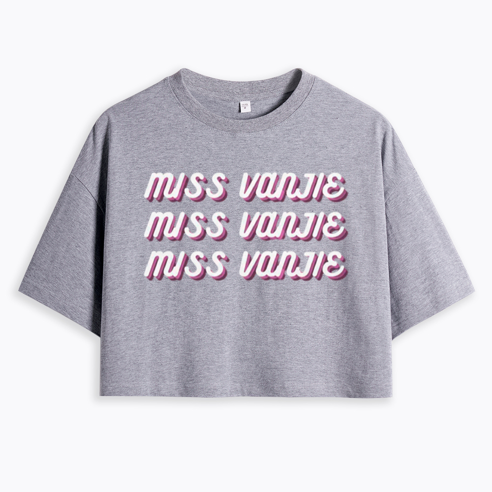 Miss Vanjie Cropped T-Shirt