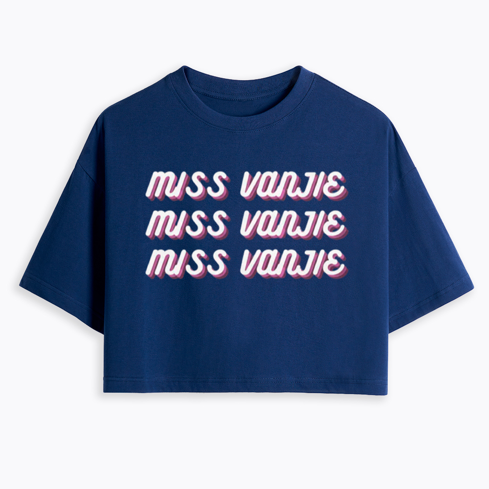 Miss Vanjie Cropped T-Shirt