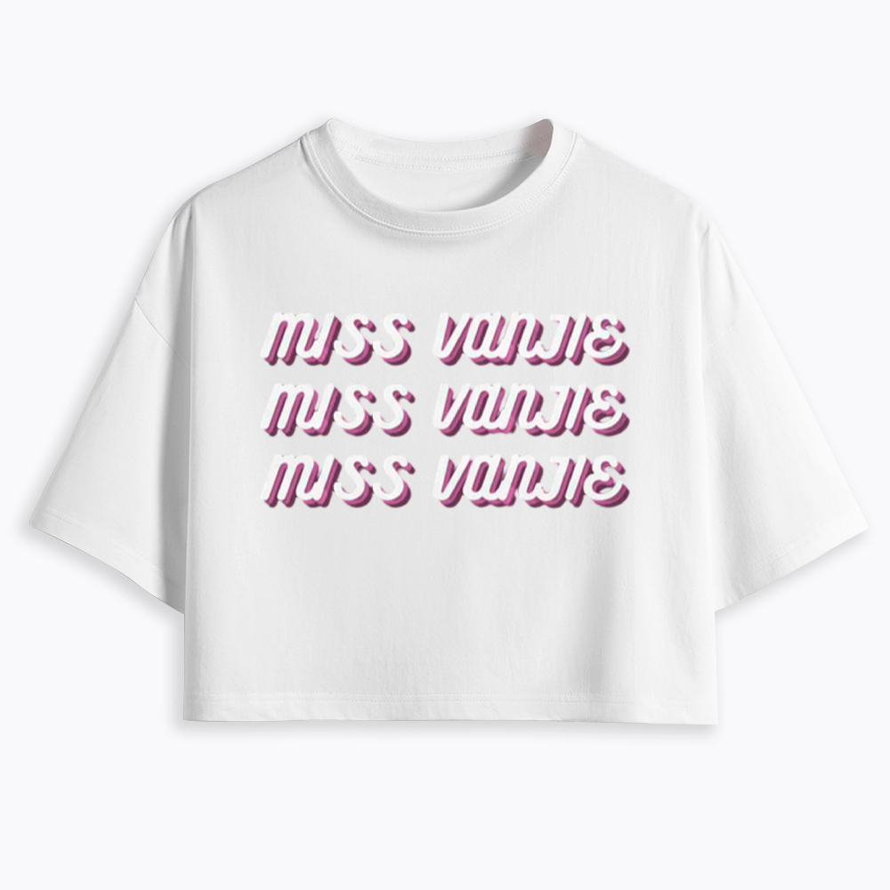 Miss Vanjie Cropped T-Shirt