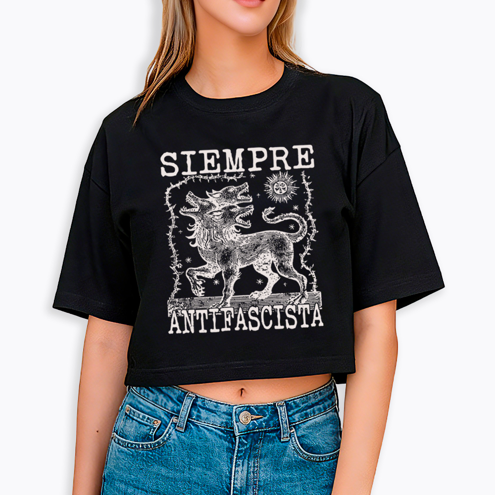 Hydra Dog Cropped T-Shirt
