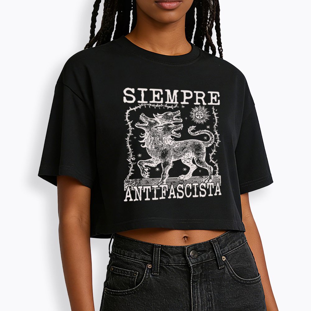 Hydra Dog Cropped T-Shirt