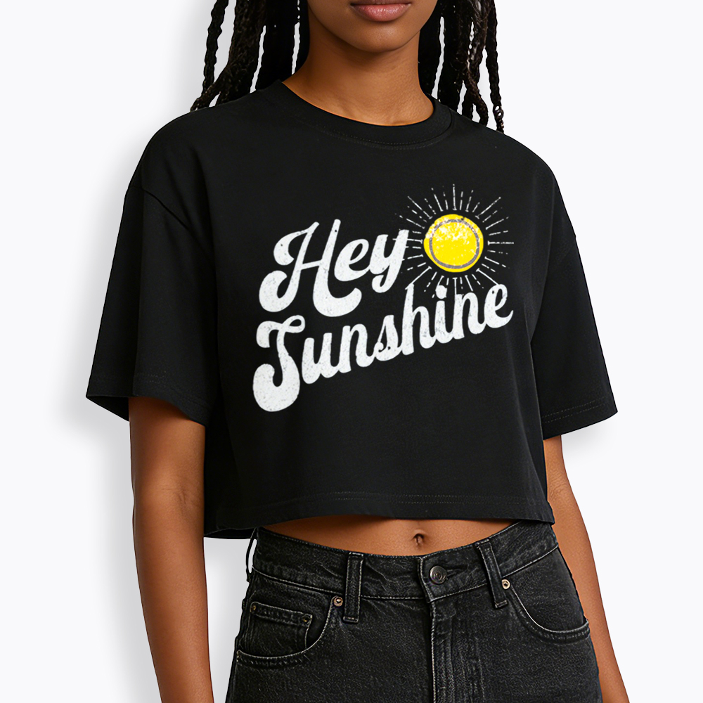 Be Kind Hey Sunshine Cropped T-Shirt