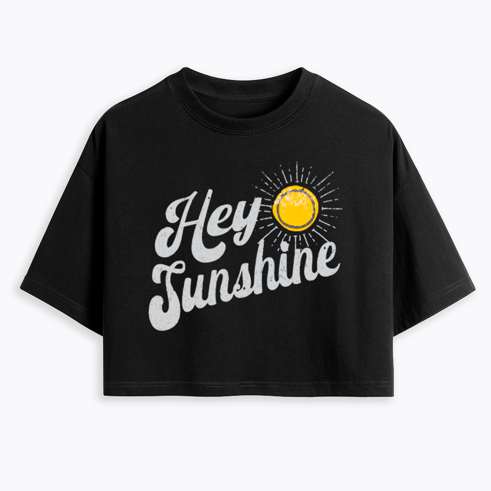 Be Kind Hey Sunshine Cropped T-Shirt