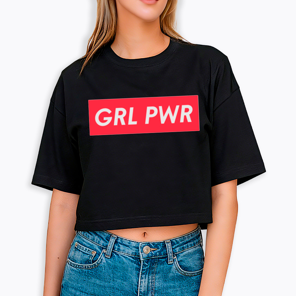 Girl Power Cropped T-Shirt