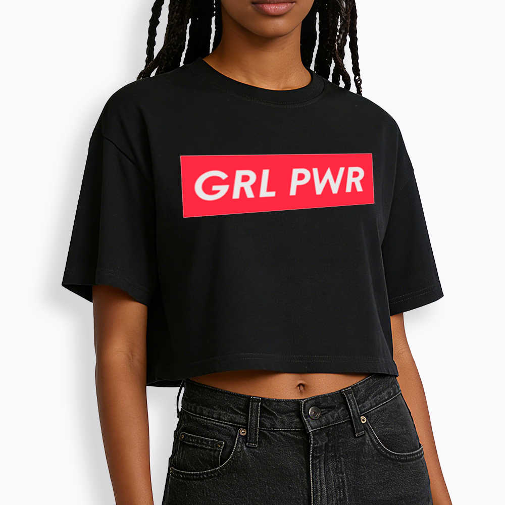 Girl Power Cropped T-Shirt
