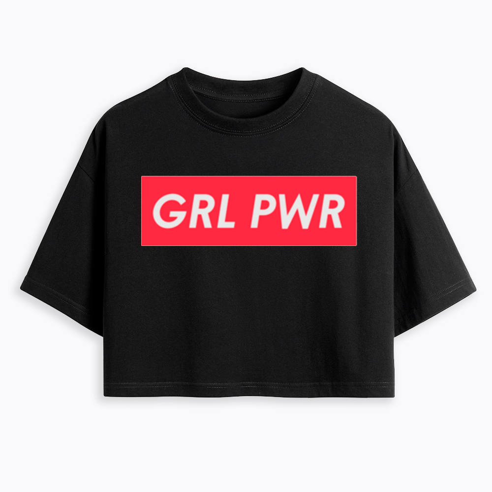 Girl Power Cropped T-Shirt