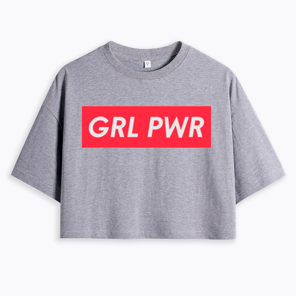 Girl Power Cropped T-Shirt