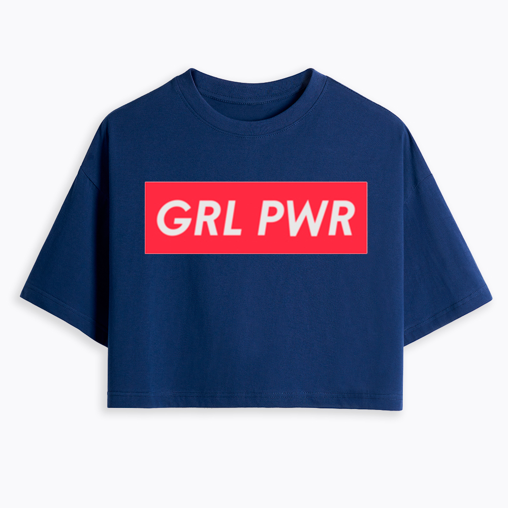 Girl Power Cropped T-Shirt