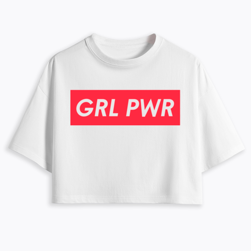 Girl Power Cropped T-Shirt