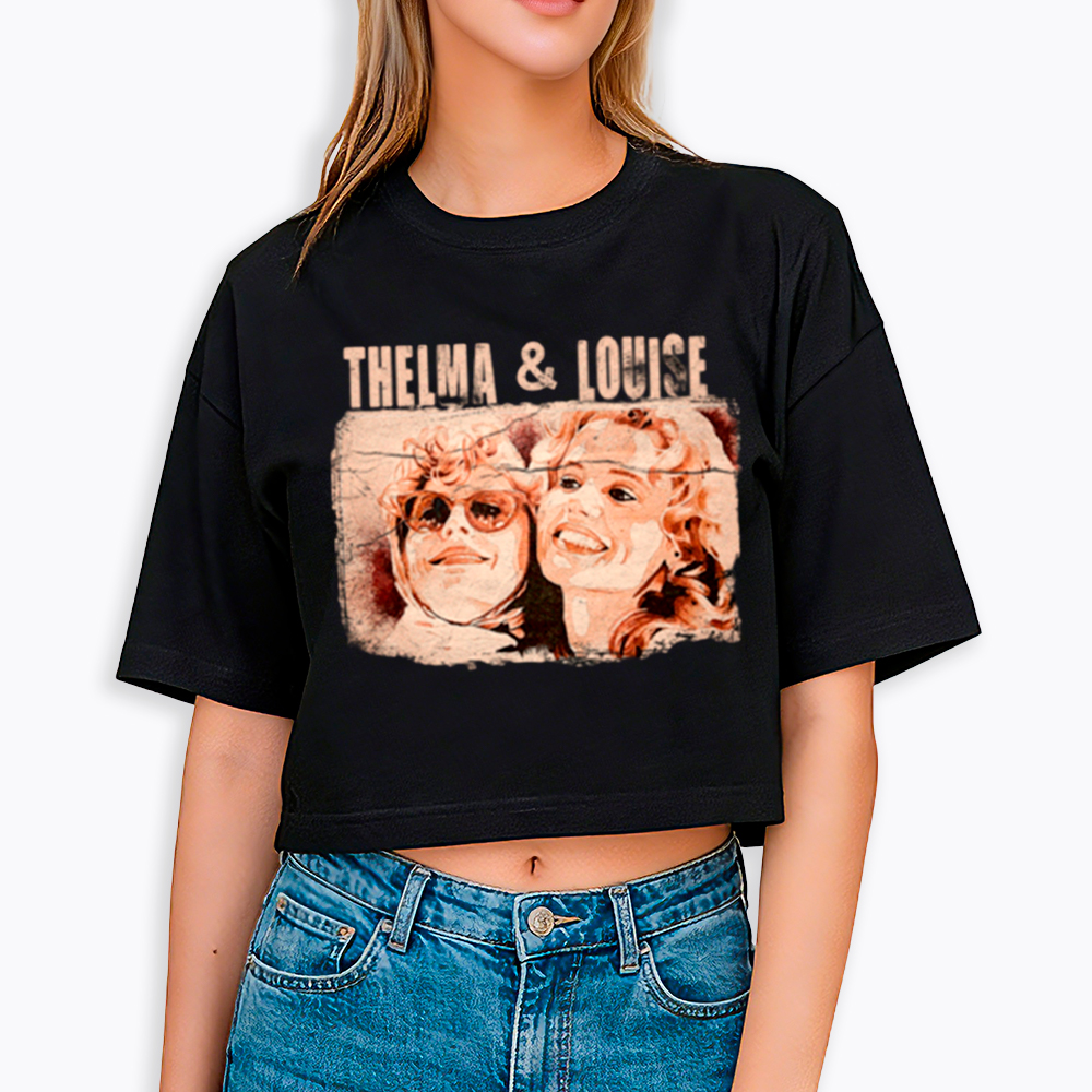 Thelma and Louise Cropped T-Shirt