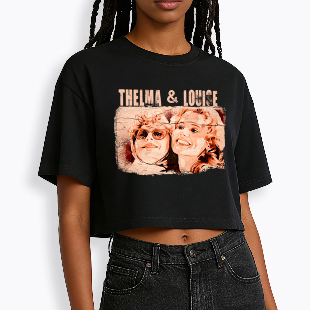 Thelma and Louise Cropped T-Shirt