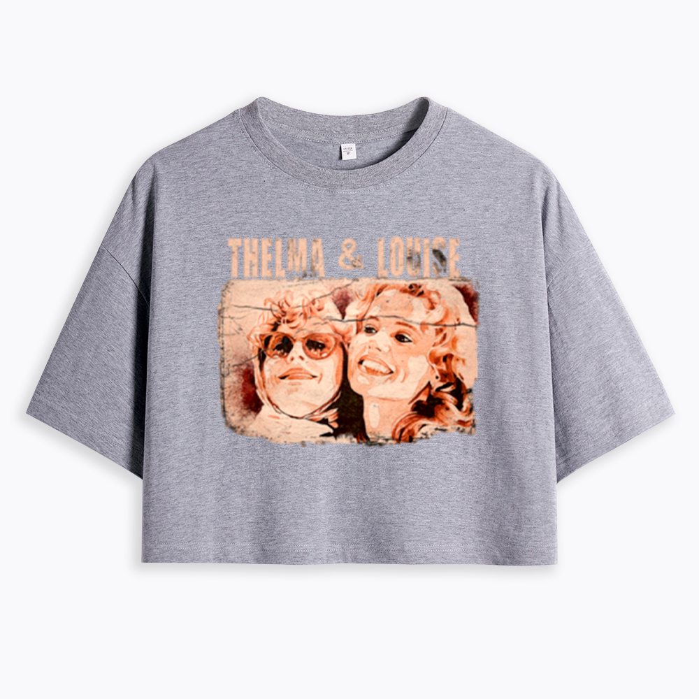 Thelma and Louise Cropped T-Shirt