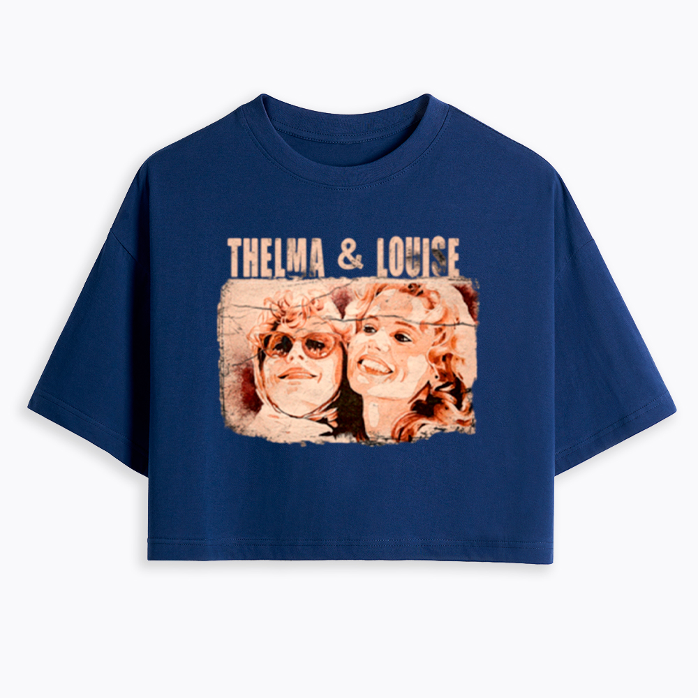 Thelma and Louise Cropped T-Shirt