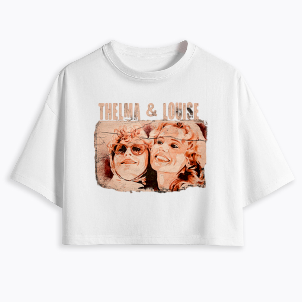 Thelma and Louise Cropped T-Shirt