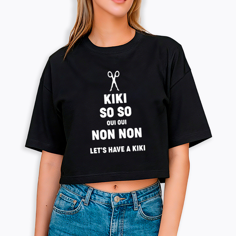 Let's Have a Kiki Cropped T-Shirt