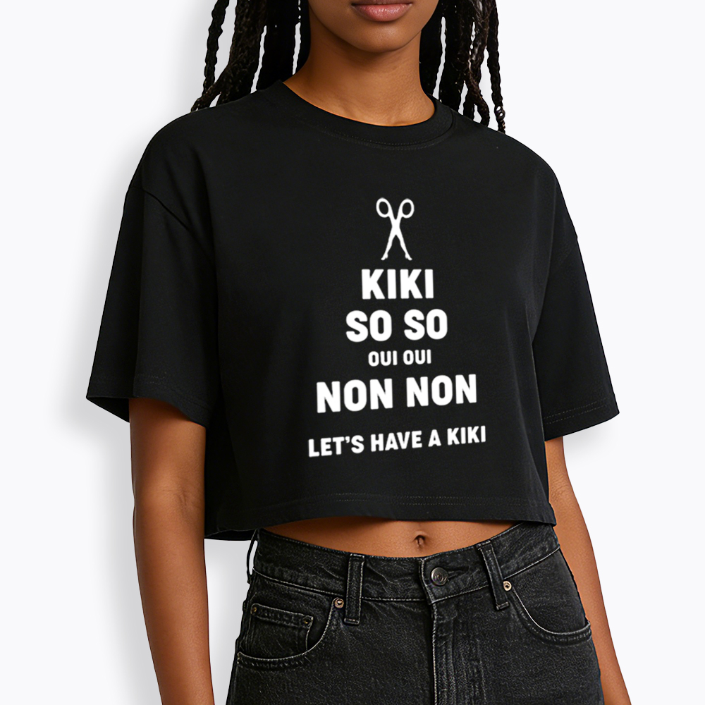 Let's Have a Kiki Cropped T-Shirt