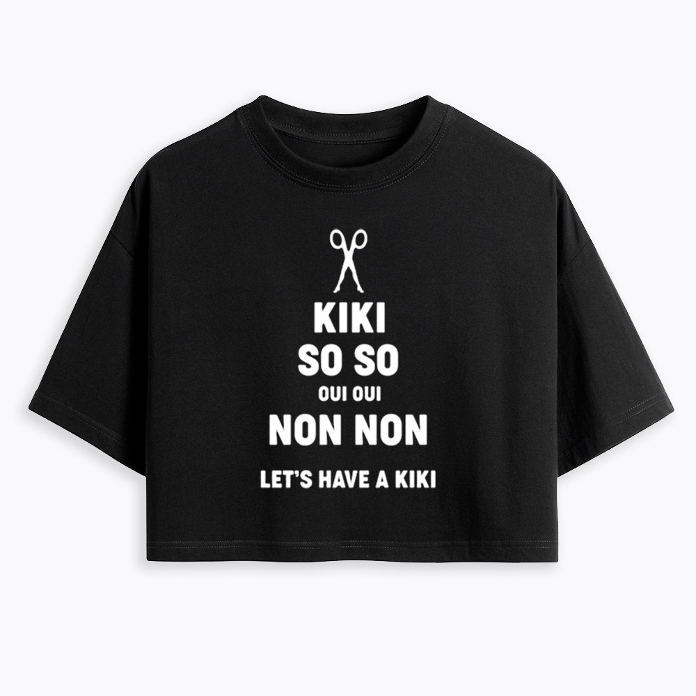 Let's Have a Kiki Cropped T-Shirt