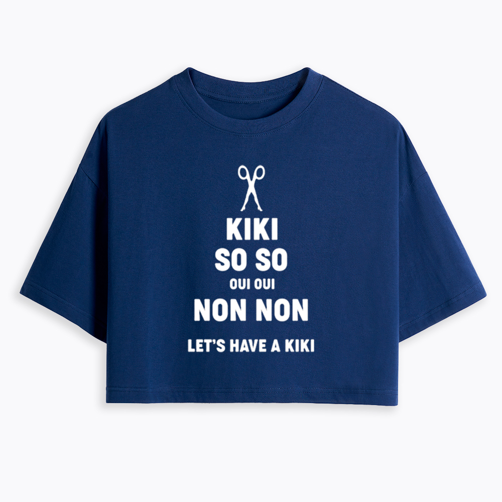 Let's Have a Kiki Cropped T-Shirt